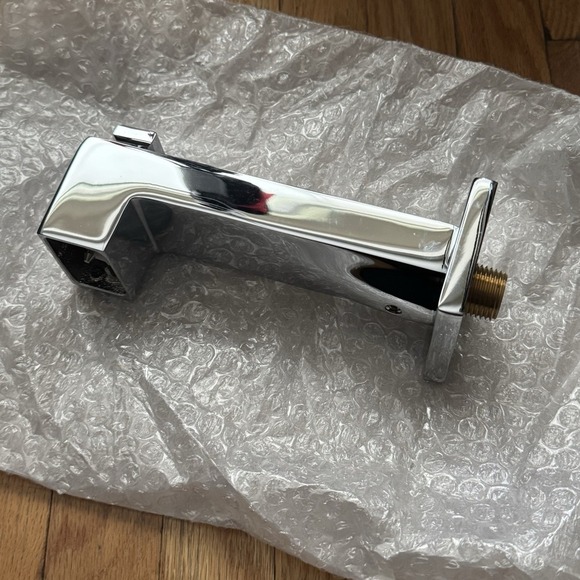 NEW Aquabrass 11632 - Chrome Square tub Spout with Diverter. - Picture 4 of 8